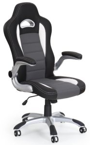 Fotel Lotus czarno-popielaty