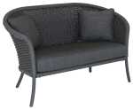 Cordial Lounge szary - węgiel - Sofa