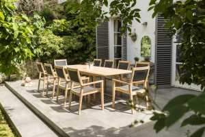 Roble 18 naturalny - Komplet mebli ogrodowych