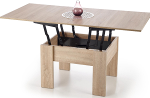 Ława Serafin dąb sonoma  80-160cm x 80cm