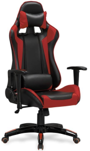 Fotel Defender czarno-czerwony